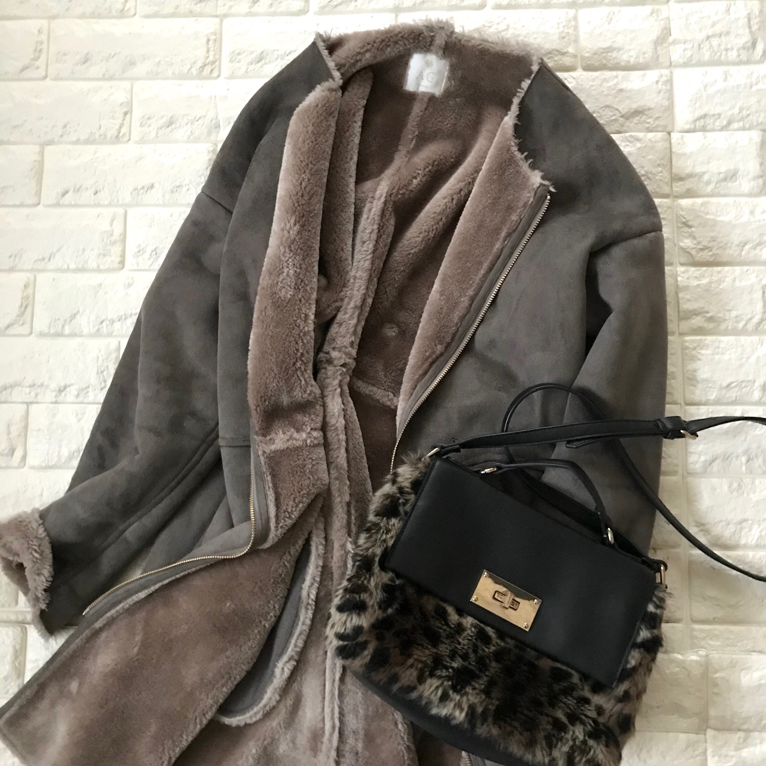 自由区 羊革 ムートン コート40 レディース ムートンコート -ファッション通販 FASHION WALKER