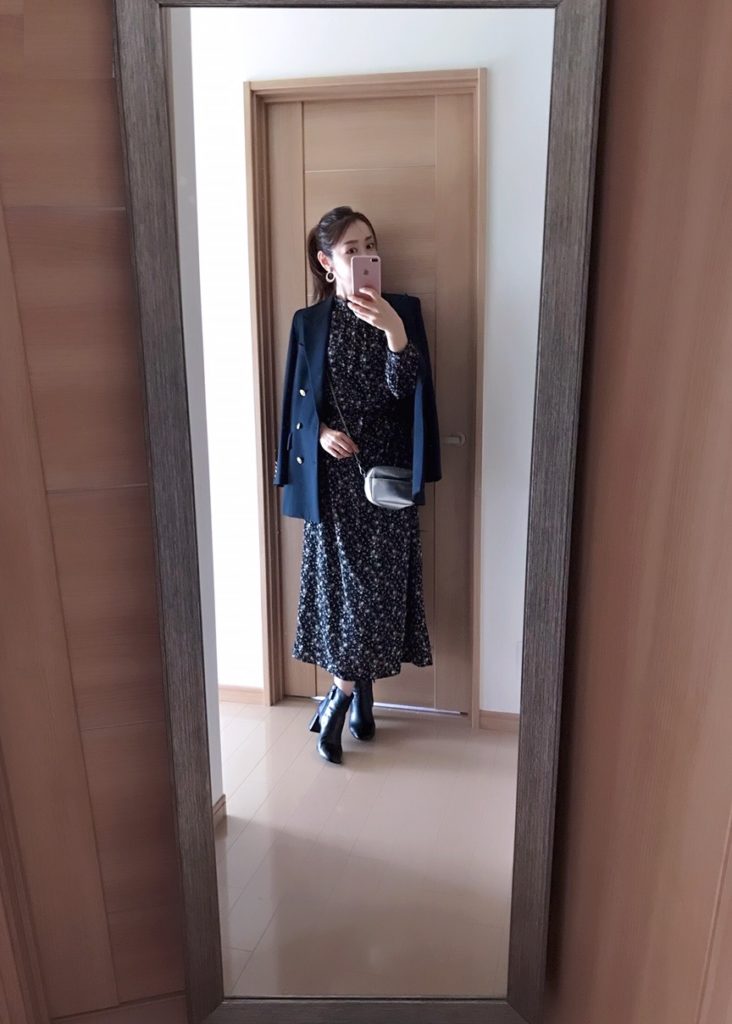 これで4 000円以下なら逃せない 丈が絶妙 秋のワンピース 何を買っていいかわからない 40代の服選び Akane S Happy Coordinate