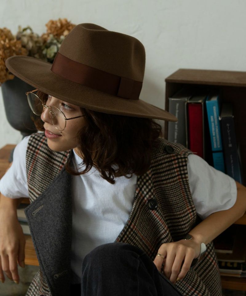 ☆rag & bone☆ラグアンドボーン フェルトハット fedora 帽子 ☆rag & bone☆ラグアンドボーン フェルトハット fedora 帽子