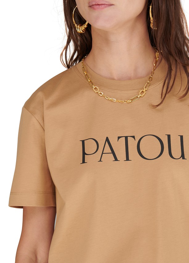 セール開催中 PATOUロゴTシャツ Tシャツ/カットソー(半袖/袖なし)