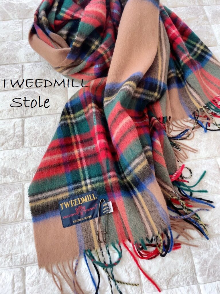 ツイードミル　ストール　 人気完売色 TWEED MILL ストール マフラー 「一部別注カラー」TWEED MILL