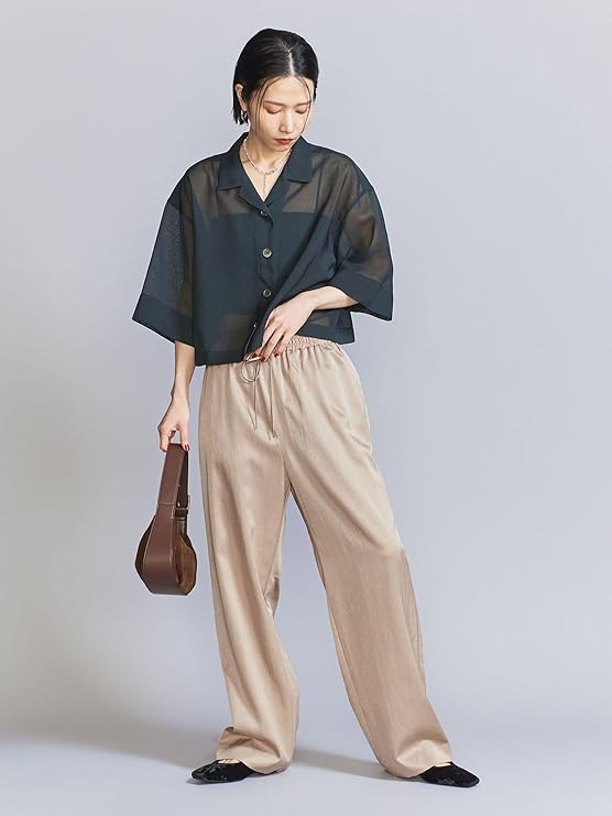 ホワイトサンド レディース カジュアルパンツ ボトムス Casual pants ホワイトサンド カジュアルパンツ ボトムス レディース Pants Camel
