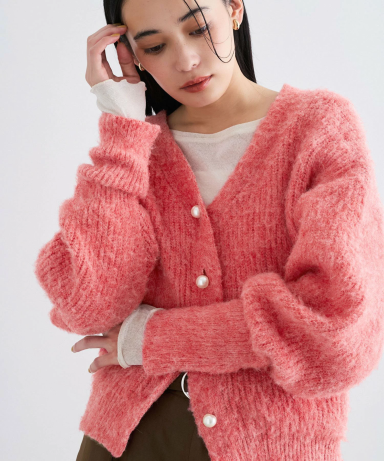 【大幅値下げ！】ピンク カーディガンepine bijou cardigan 大幅値下げ！】ピンク カーディガンepine bijou cardigan ÉPINE