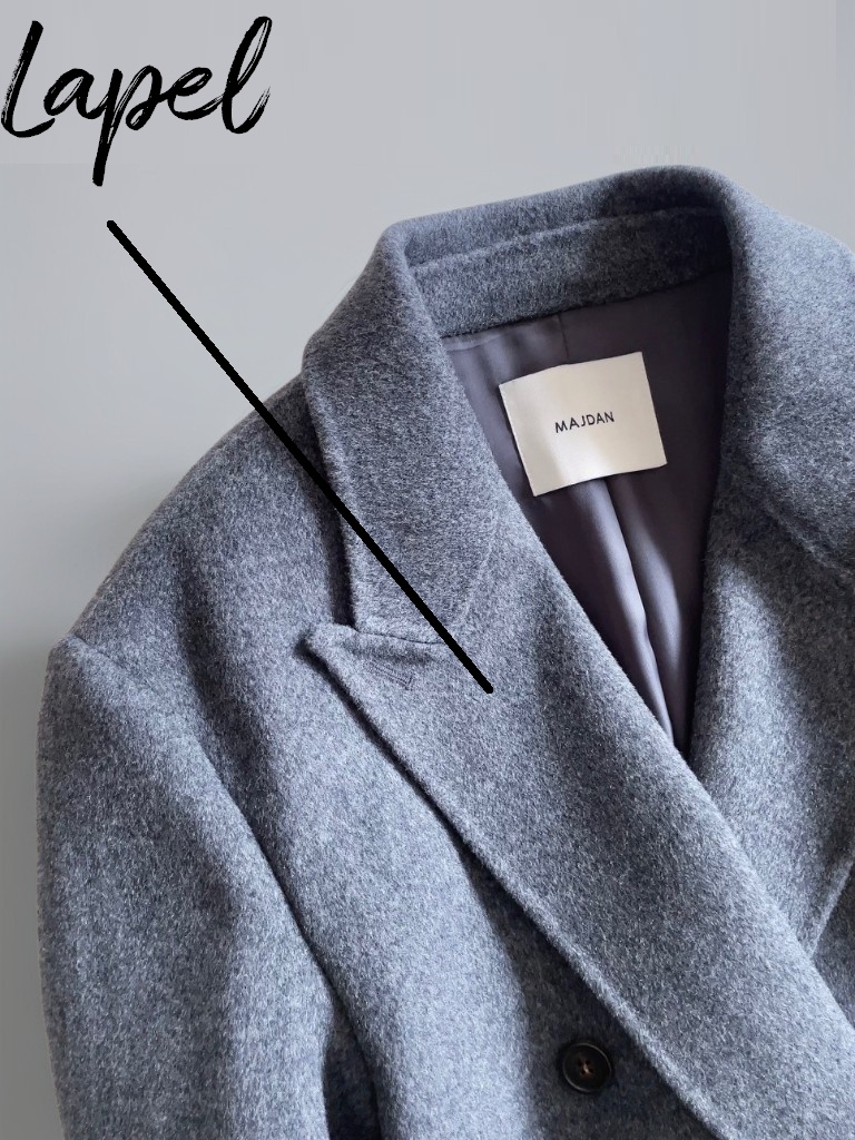 アンタイトル ショートコート サイズ4 ライトグレー アンタイトル